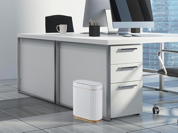 touchless garbage can