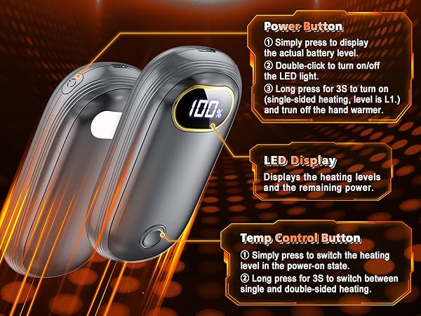 rechargeable hand warmers