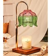 Flower Candle Warmer Lamp with Timer Dimmable,Height Adjustable Birthday Gifts for Women Mom Chri...