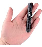 HATORI LED Mini Flashlight, Bright Small Handheld Pocket Flashlights Tactical High Lumens Pen Lig...