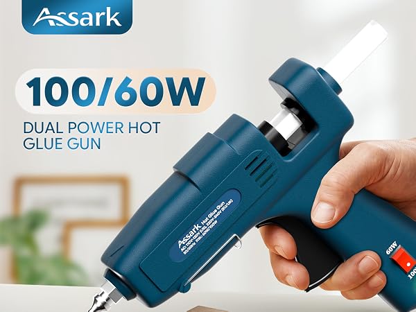 dual power hot glue gun