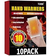 Disposable Hand Warmers - Activated Heat Packs up to 10 Hours - Long-Lasting Air, All Natural &amp; P...
