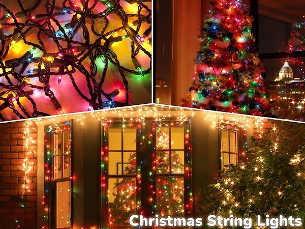 Multicolor Christmas String Lights