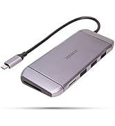 Gearmo USB-C Hub 9 in 1 Travel Series Portable Docking Station