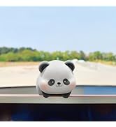 Cute Furry Animal Rear View Mirror Accessories, Car Dashboard Ornament Center Screen Decoration R...