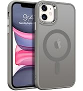 DOMAVER for iPhone 11 Case, Translucent Matte Phone Case for iPhone 11 [Compatible with Magsafe] ...