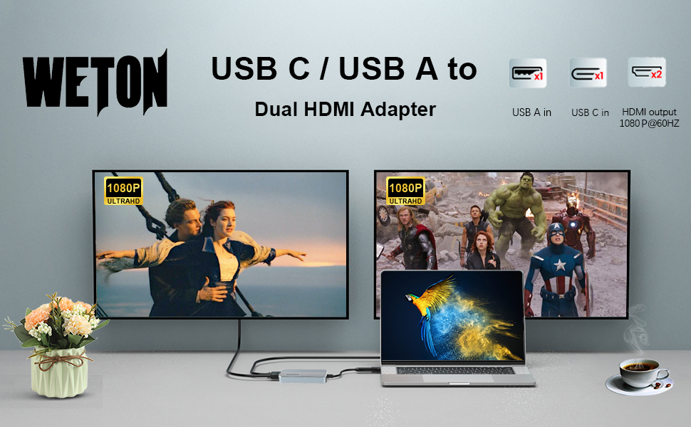 dual hdmi adapter