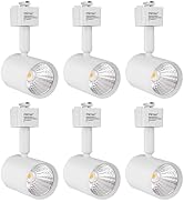 mirrea LED Track Lighting Heads Compatible with Single Circuit J Type Track Lighting Rail Ceiling...