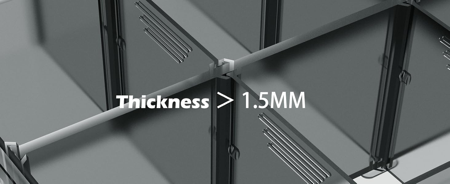 Organizer Box with Removable Dividers for Jewelry