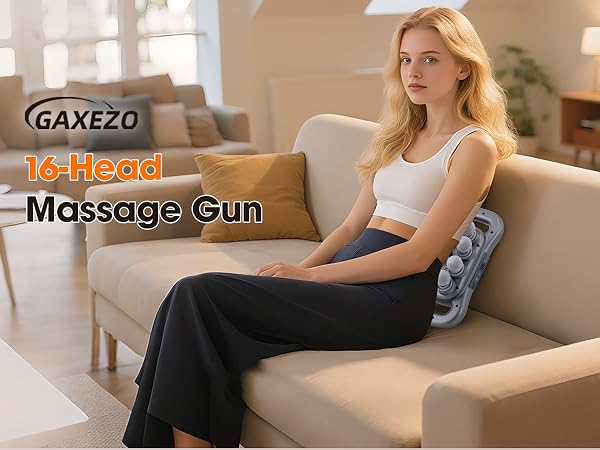 back massager for pain relief deep tissue