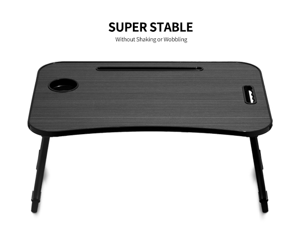ZEAPTAC Laptop Bed Desk, Foldable Lap Table, Portable Study Table
