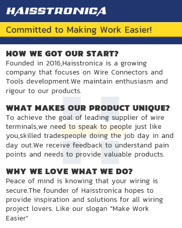 haisstronica Committed to Making Work Easier!