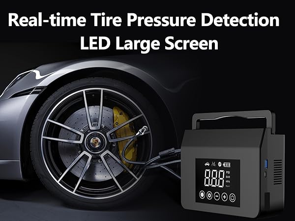 Real-time Tire Pressure Detection