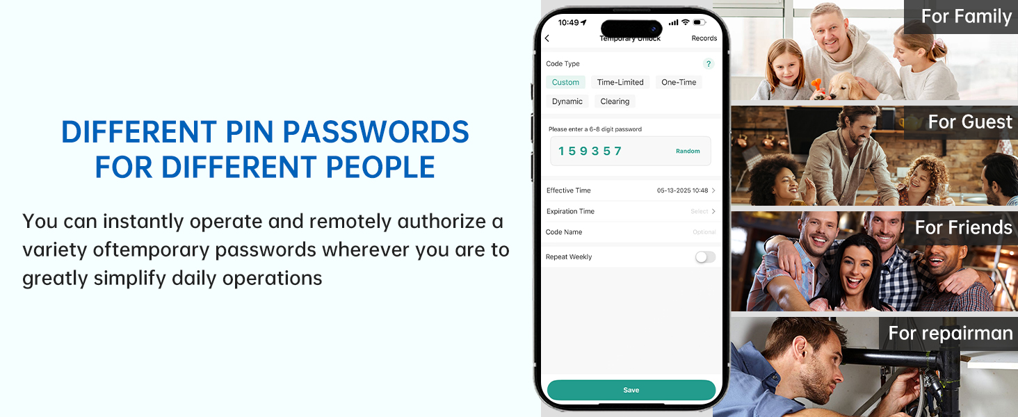 One-time password setting