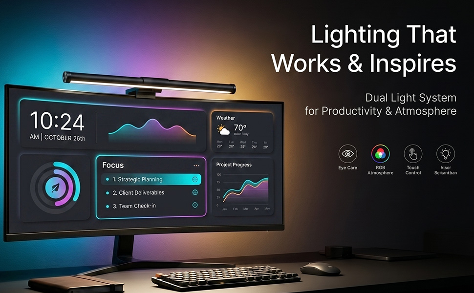 Monitor led light