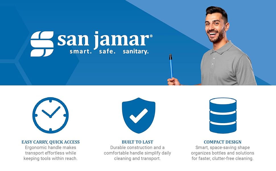 SAN JAMAR KPP97RD Pail 3q