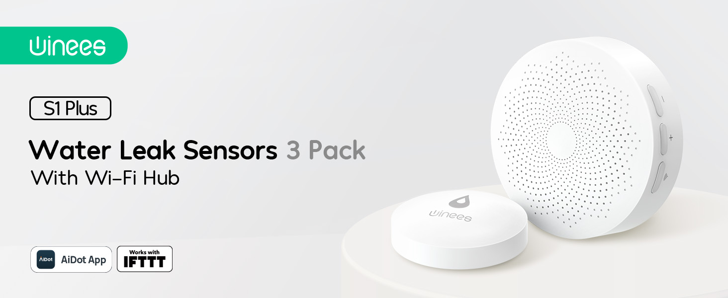 water leak sensors 3Pack