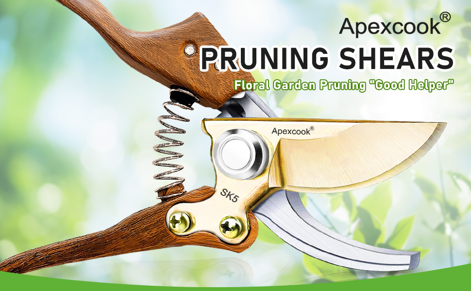 Professional high carbon steel horticultural pruning shears