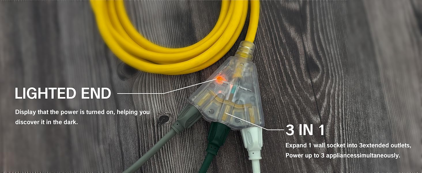 3 way extension cord