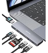 USB C Adapter HDMI Hub for MacBook Pro/Air M1 M2 2022 2021 2020 13" 15" 16",7 in 2 Mac USB Multip...