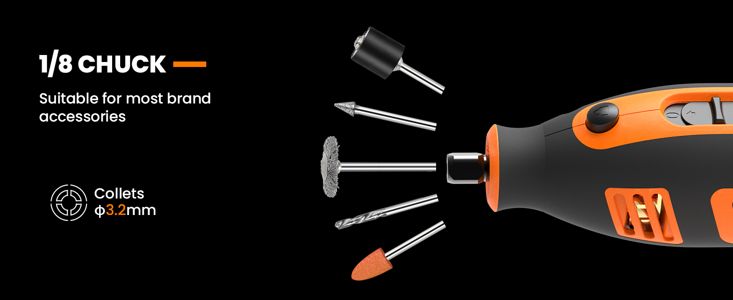 rotary tool set hardell rotary tool