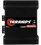 Taramps HD 2000 Black 1 Ohm 1 Channel 2000 Watts RMS MAX, Digital Amplifier Car Audio, Monoblock,...