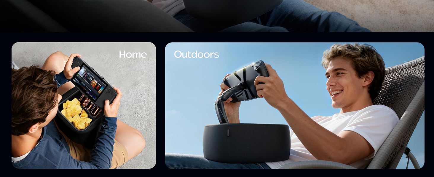 Gaming Pillow Stand for Steam Deck / Kindle / iPad /Galaxy Tab/Tablet