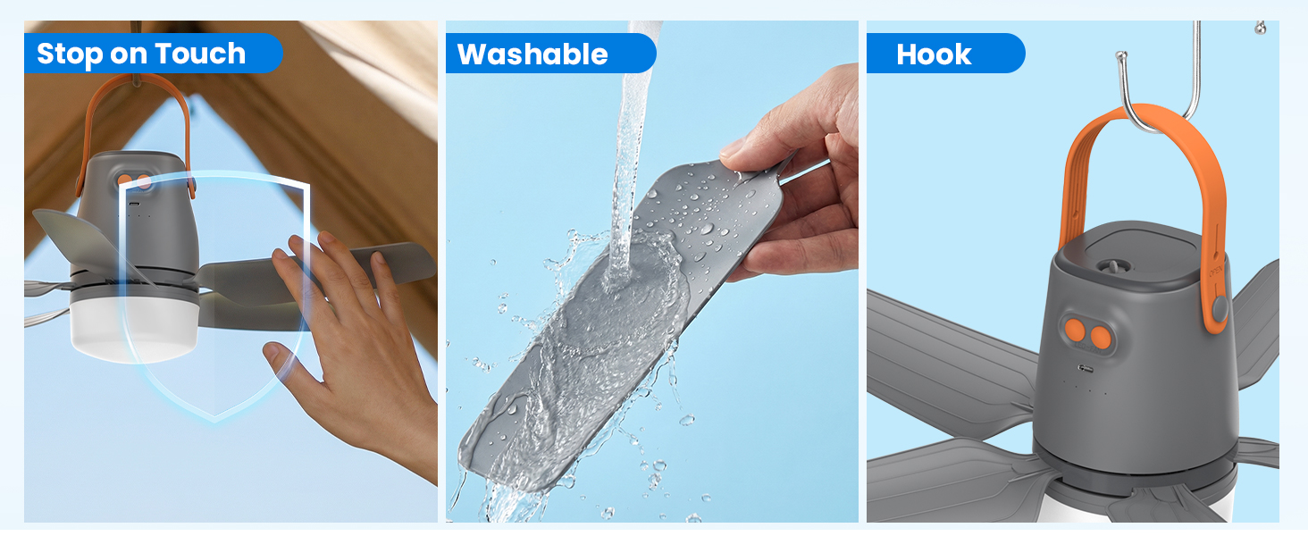 rechargeable ceiling light