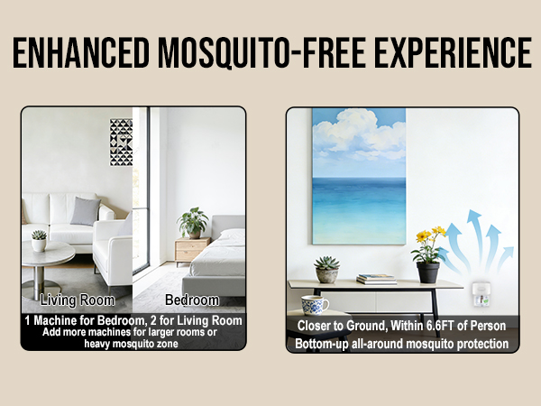 ENHANCED MOSQUITO-FREE EXPERIENCE