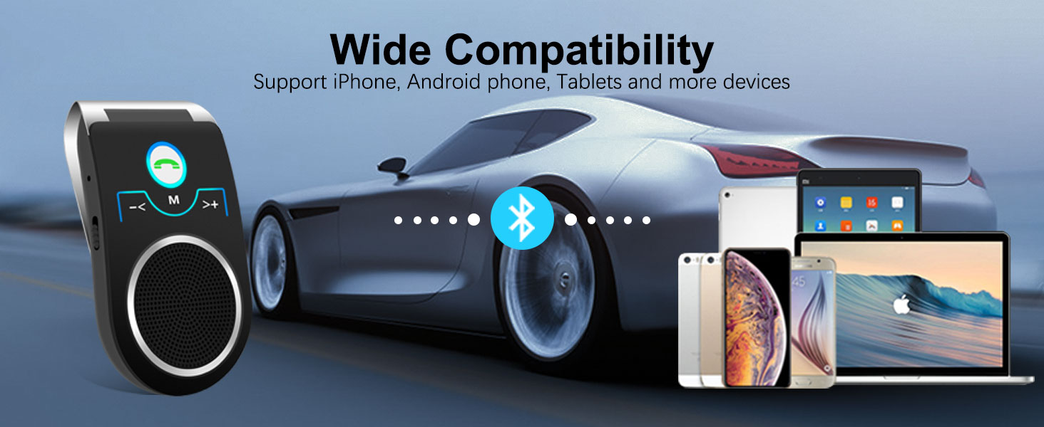 Hands Free Cell Phone Car Kit