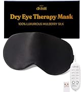Heated Eye Mask for Dry Eye Relief - Stye Eye Treatment, Warming Eye Mask for Dry Eyes Mask Warm ...