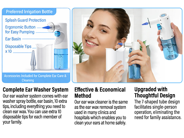 earwax removal, earwax removal tools, ear washer for humans, ear lavage kit, ear irrigation