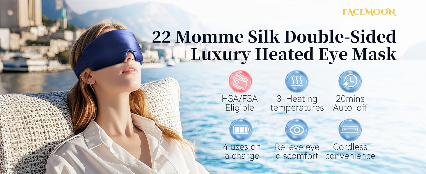 heated eye mask for dry eyes