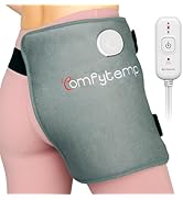 Comfytemp Hip Heating Pad for Hip Sciatica Pain Relief Hip Brace, HSA Store Eligible Items for Mo...