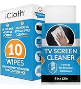 Monitor Cleaner, TV Screen Cleaner Wipes - Convenient for Car Use, No Spray, No Streaks - Reliabl...