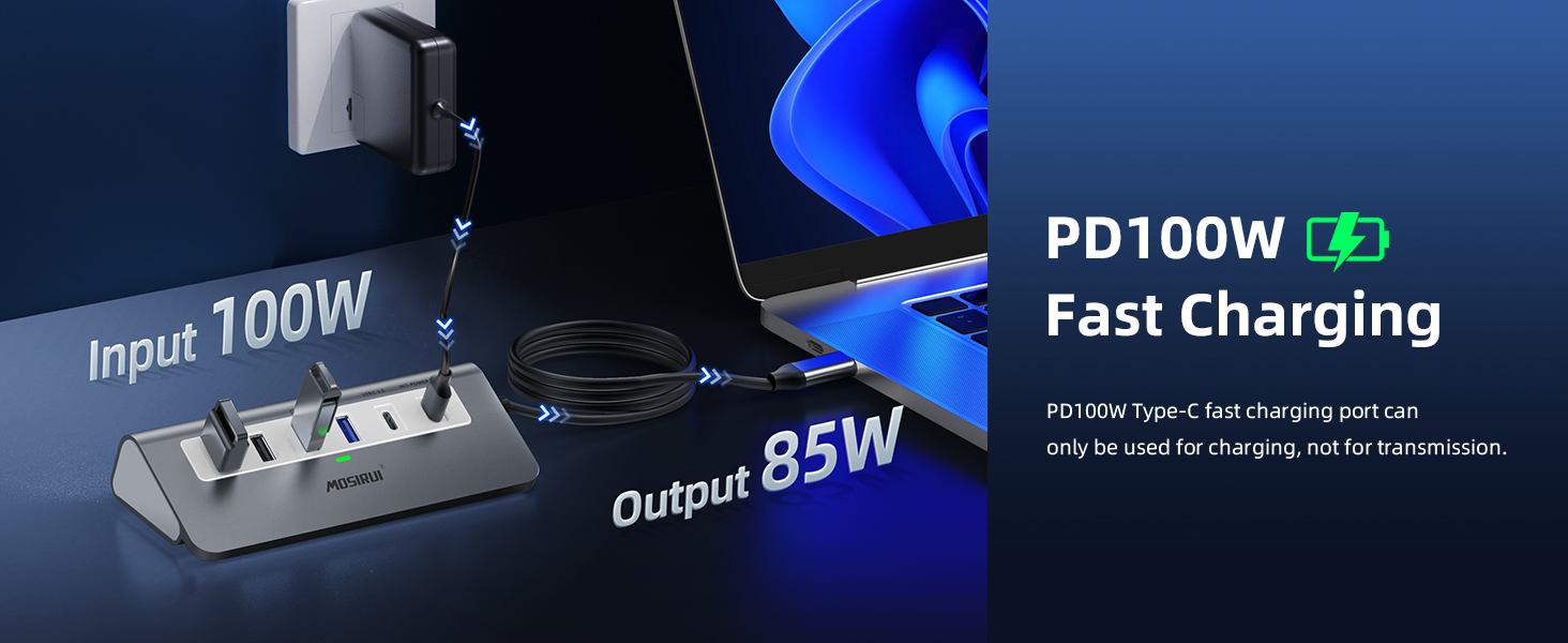  usb c hub Adapter with 4K HDMI