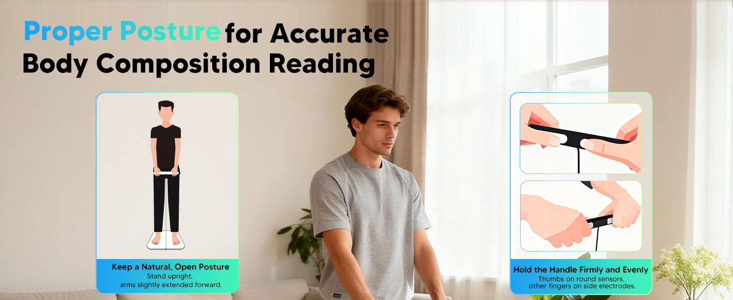 arboleaf 8-Electrode scale with bmi body fat muscle mass