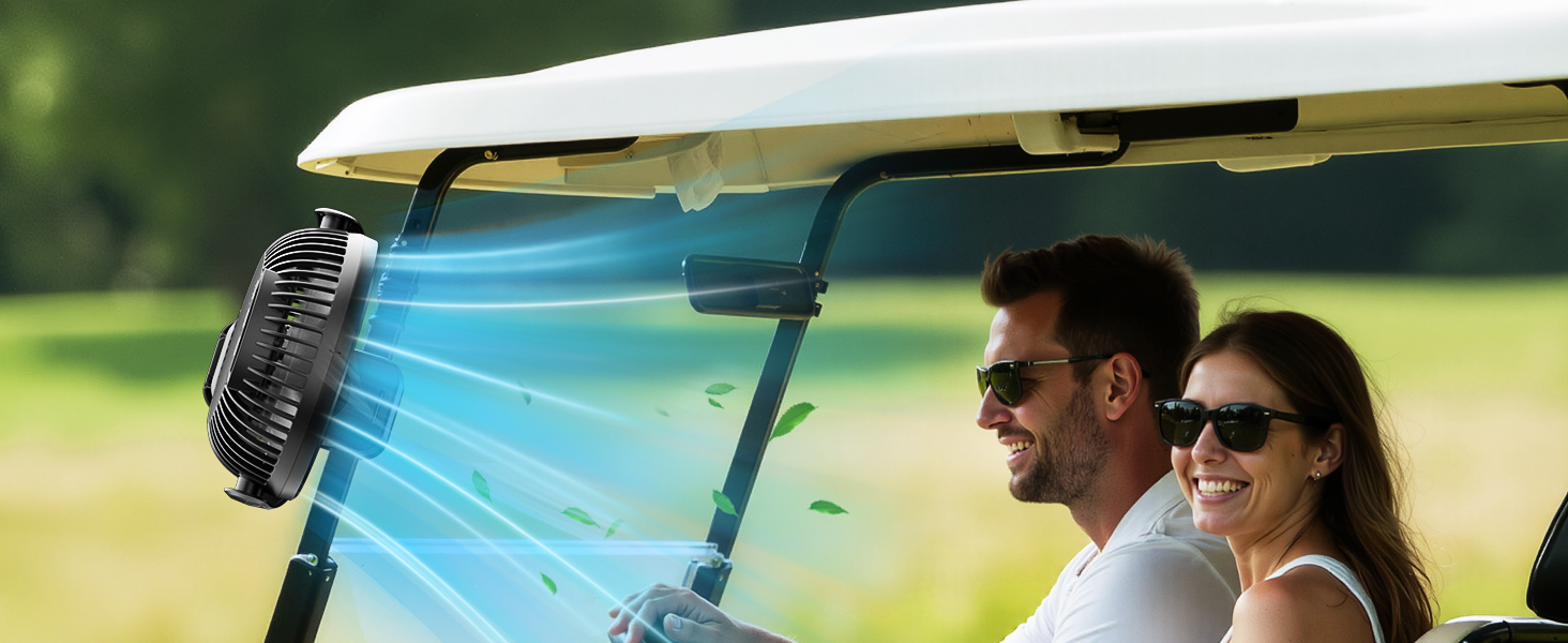 golf cart fan