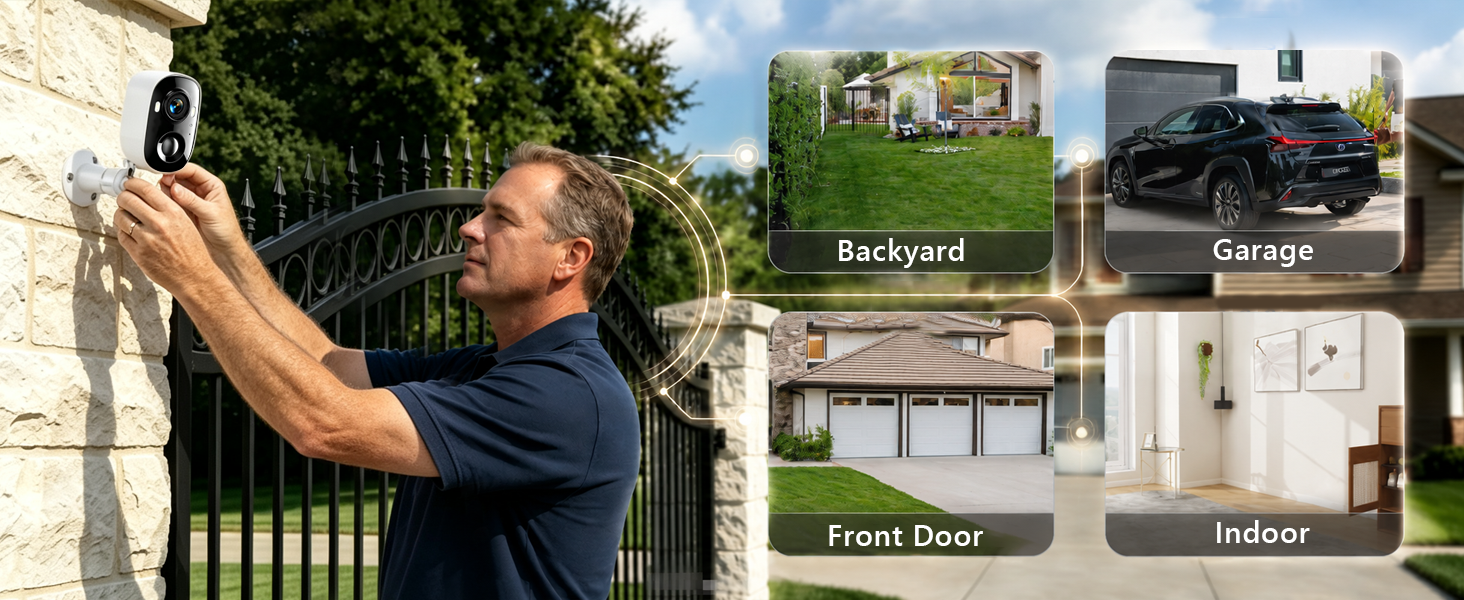 wireless security camera outdoor