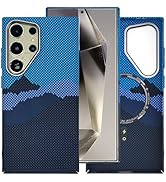 Dotted Granular Feel, Kevlar Patterned, Lightweight Samsung S24 Ultra Case Offers Full Protection...