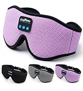 CozyPhones Bluetooth Sleep Mask Headphones for Adults – Wireless Sleep Headphones for Side Sleepe...