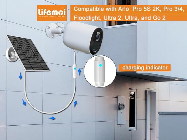 arlo camera solar panel