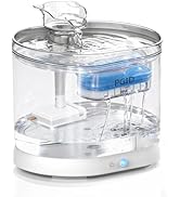 PGID Cordless Cat Water Fountain for Drinking, 5000mah Battery Operated Pet Dog Water Fountain, 7...