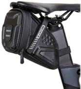 LLTTLTMM EVA hard shell waterproof bike saddle bag Seat bag Bike bag under seat 1 litre Bike tail...