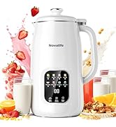 8 in 1 Nut Milk Maker Machine, 40oz Automatic Soy Milk Maker Blender, Homemade Soy Milk, Almond M...