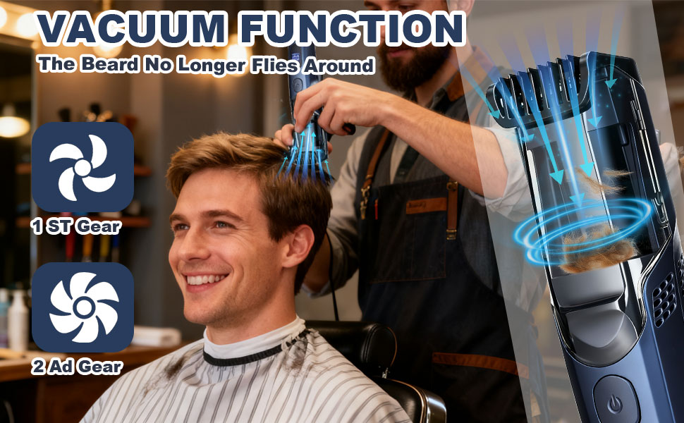 Vacuum Hair Trimmer