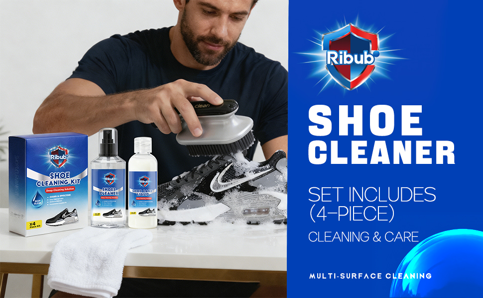 Ribub Shoe Cleaner &amp;amp; Care Kit