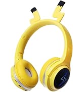 YLFASHION Wireless Kids Headphones with 7-Color LED Lights, 85dB Safe Volume &amp; 40H Playtime – Ult...
