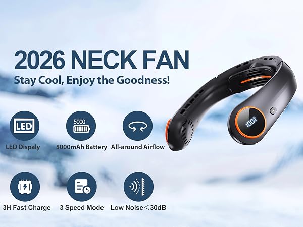Bladeless Neck Fan