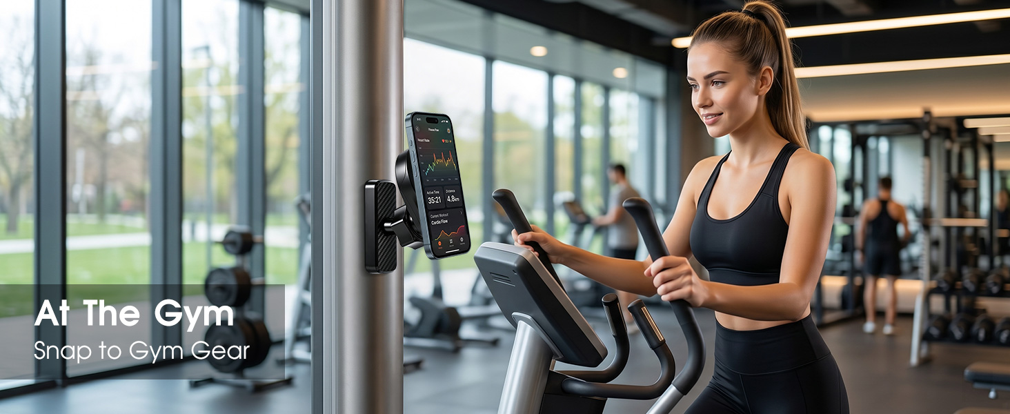 Phone Mount for Socket Grip in GYM